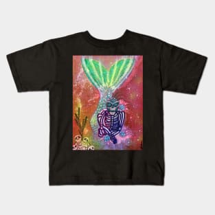 Mad Mermaid Myrtle Kids T-Shirt